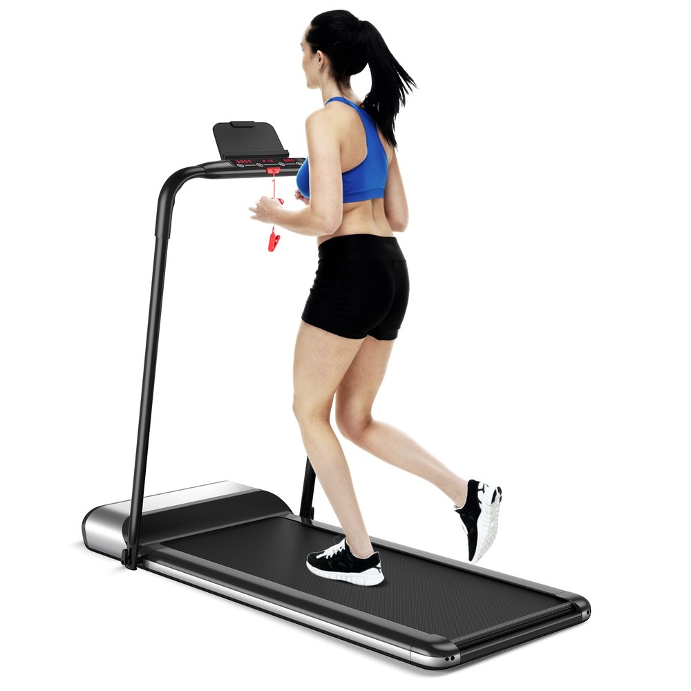 450W Ultra-thin Electric Folding Treadmill Motorized Running Jogging Machine