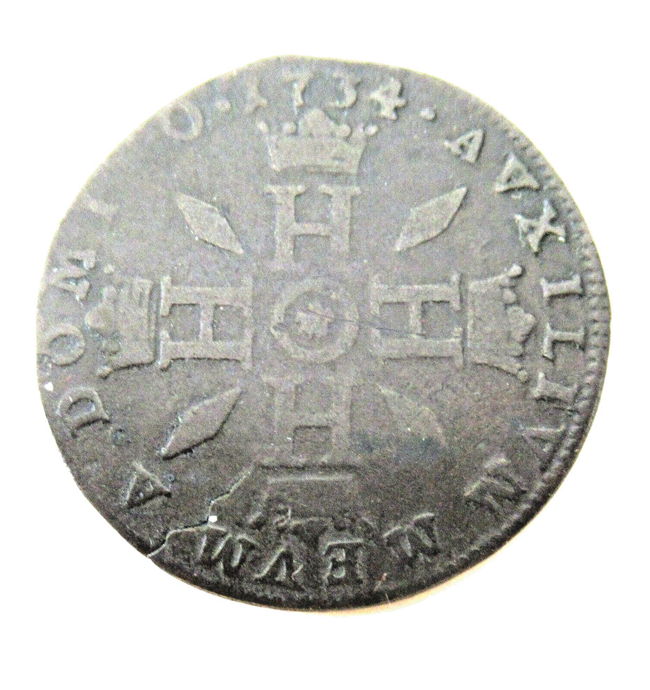 MONACO- 1734-PEZZETTA - COPPER -RARE