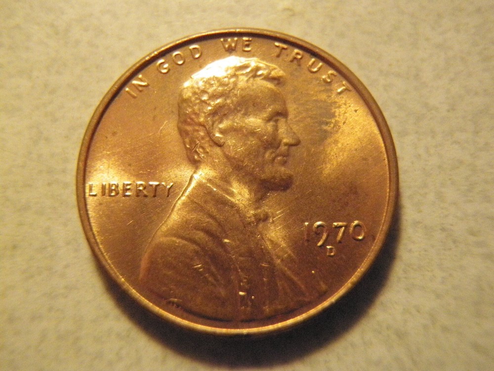 Floating Roof Error Penny ~ 1970D