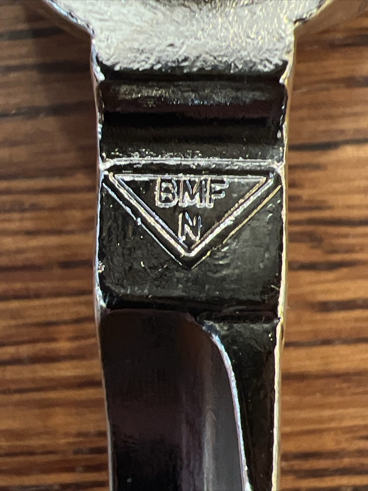 Mid-century Walnut Nut Cracker Nutcracker BMF/N W-Germany Nice Piece 8”