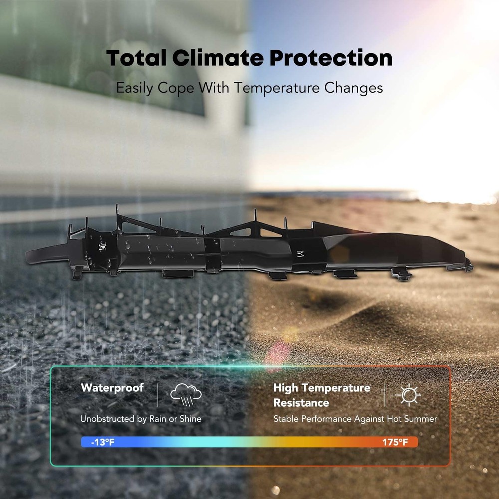 Front Passenger Upper Bumper Cover Support for 4Runner 2006-2009