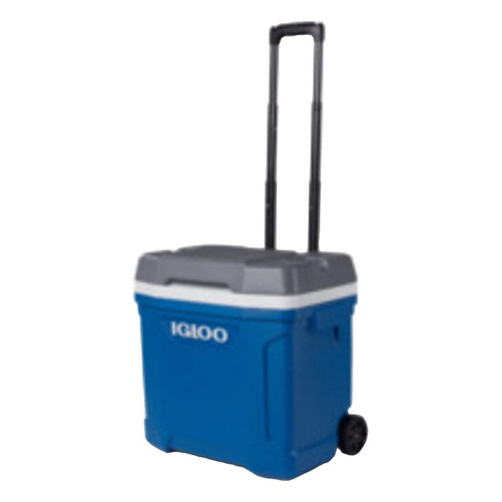 IGLOO Roller Chest Cooler,Blue,30 qt 848FV3
