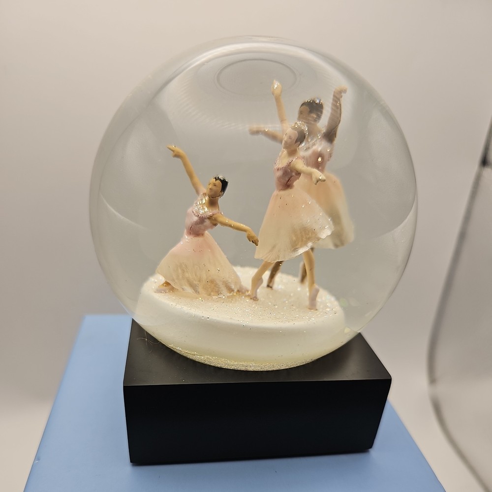 Dancing Ballerina Snow Globe Sculpture