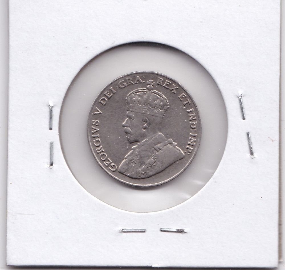 1927 Canada 5 Cents L10