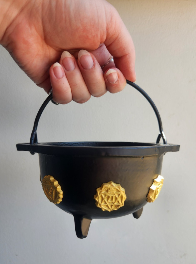 Seven Chakra Mini Cauldron