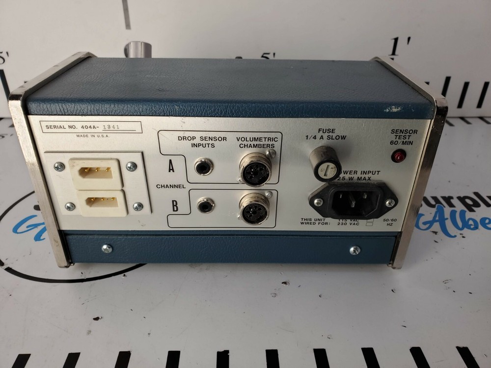DYNATECH NEVADA I.V. INFUSION PUMP ANALYZER MODEL 404A