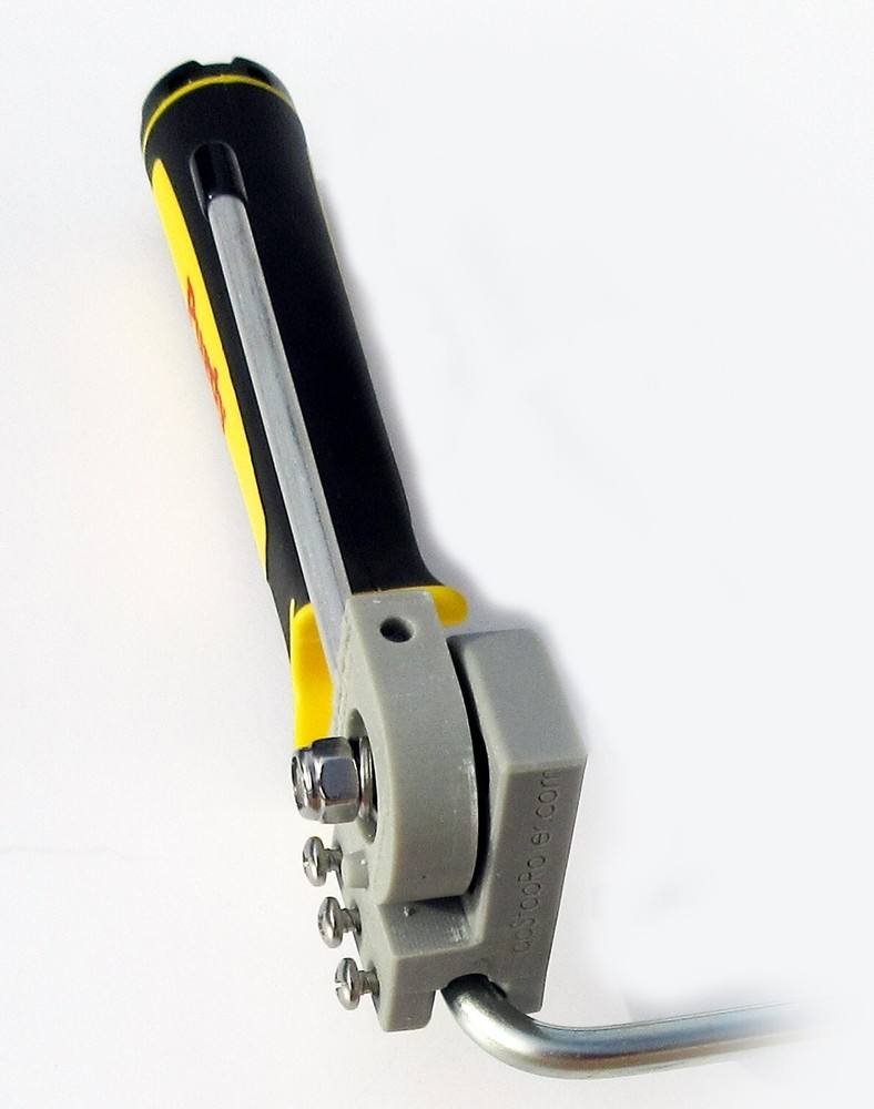 TopStop Roller Guide- paint roller tool KEEPS PAINT OFF OF CEILING! Watch video!