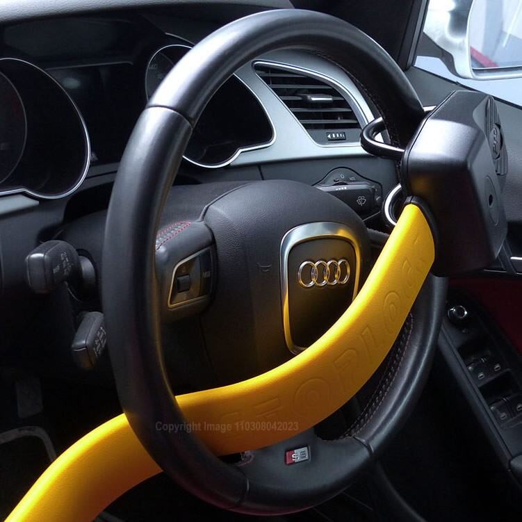 For Audi Car Steering Wheel Lock High Security Stoplock Pro Elite Premium. Caps✅