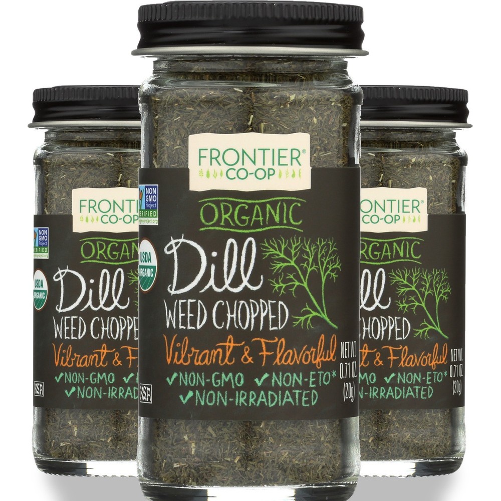 Frontier Co-Op Organic Dill Weed Chopped 3 Pack