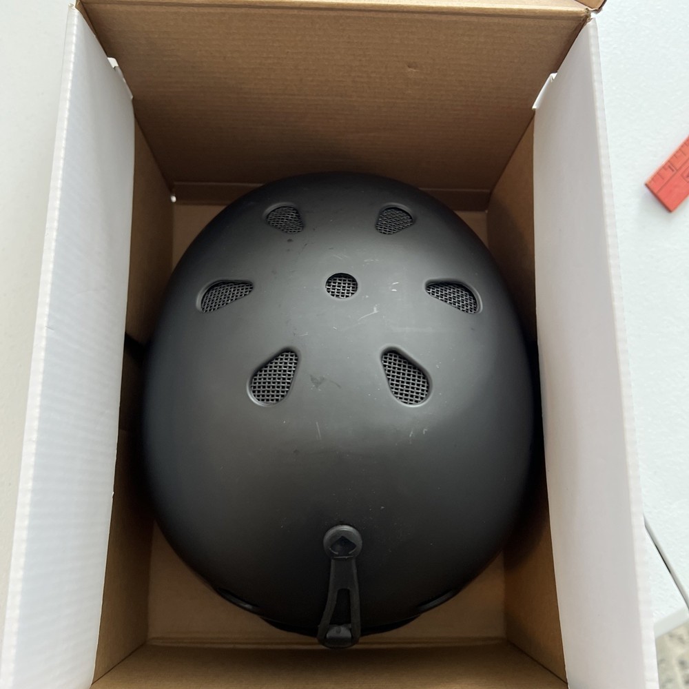 Pro Tec Helmet Medium Old School Bucky Snow Cert - with Mips - Stealth Black