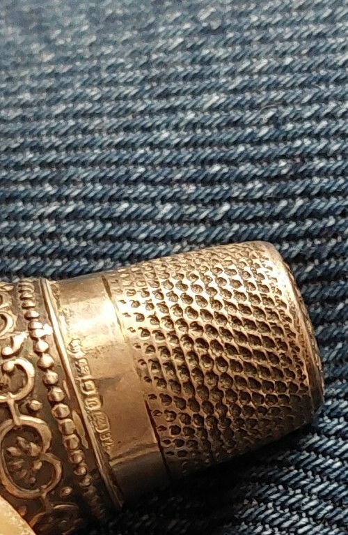 Vintage Sterling Silver 925 thimble Hallmarked