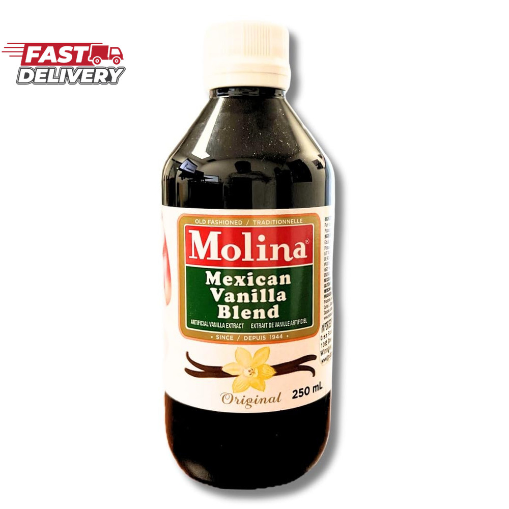Molina Mexican Vanilla Blend Extract - Original, 8.3 Fl Oz