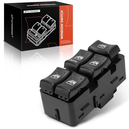 Master Power Window Switch Compatible with Saturn Ion 2004/2006-2007, Sedan