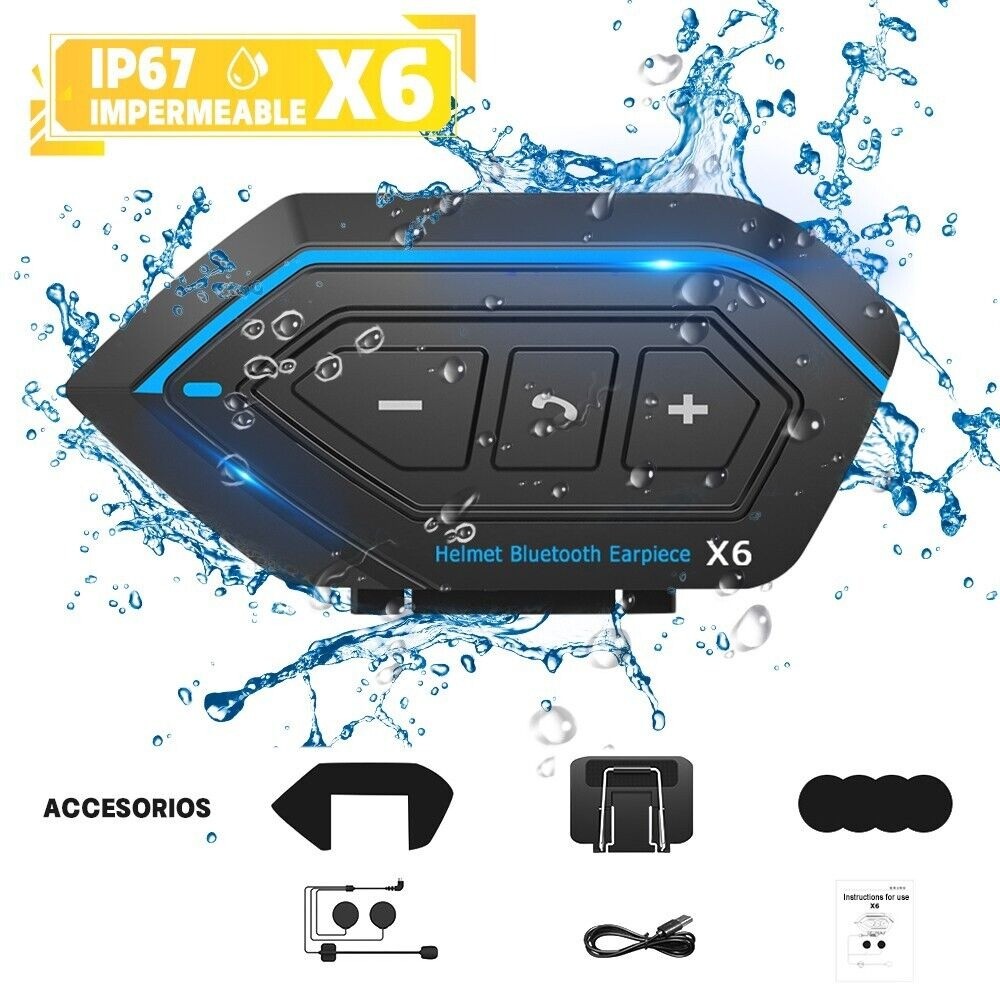 Motorcycle Helmet Headset Wireless Bluetooth Headphone Speaker Automatic Answer