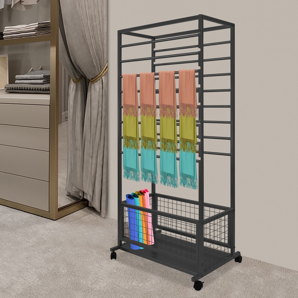 16-Layer Ribbon Display Rack Organizer Rack Storage Shelf Multi-Tier Organizer