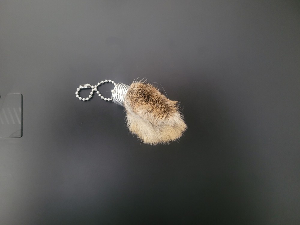 Lucky Rabbit Foot Keychain