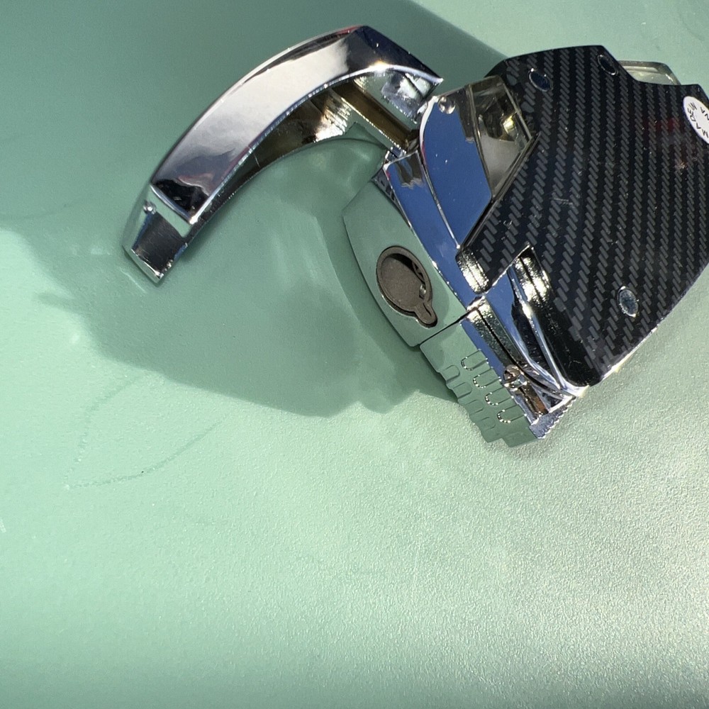 Tornado Single Flame Torch Cigar Lighter - Carbon Fiber Style