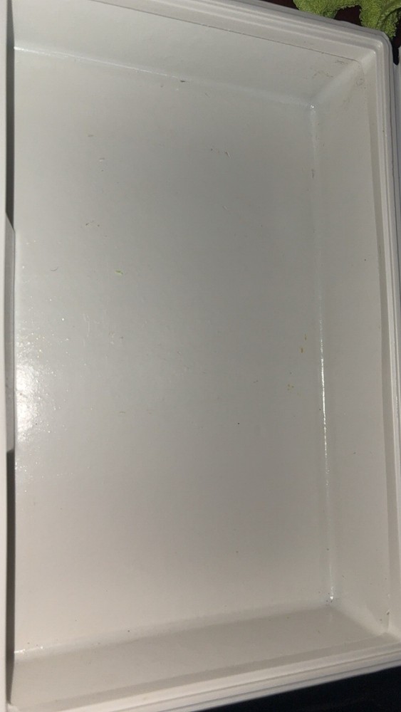 Vintage Shure Microphone Hard Plastic Protective Case White #4