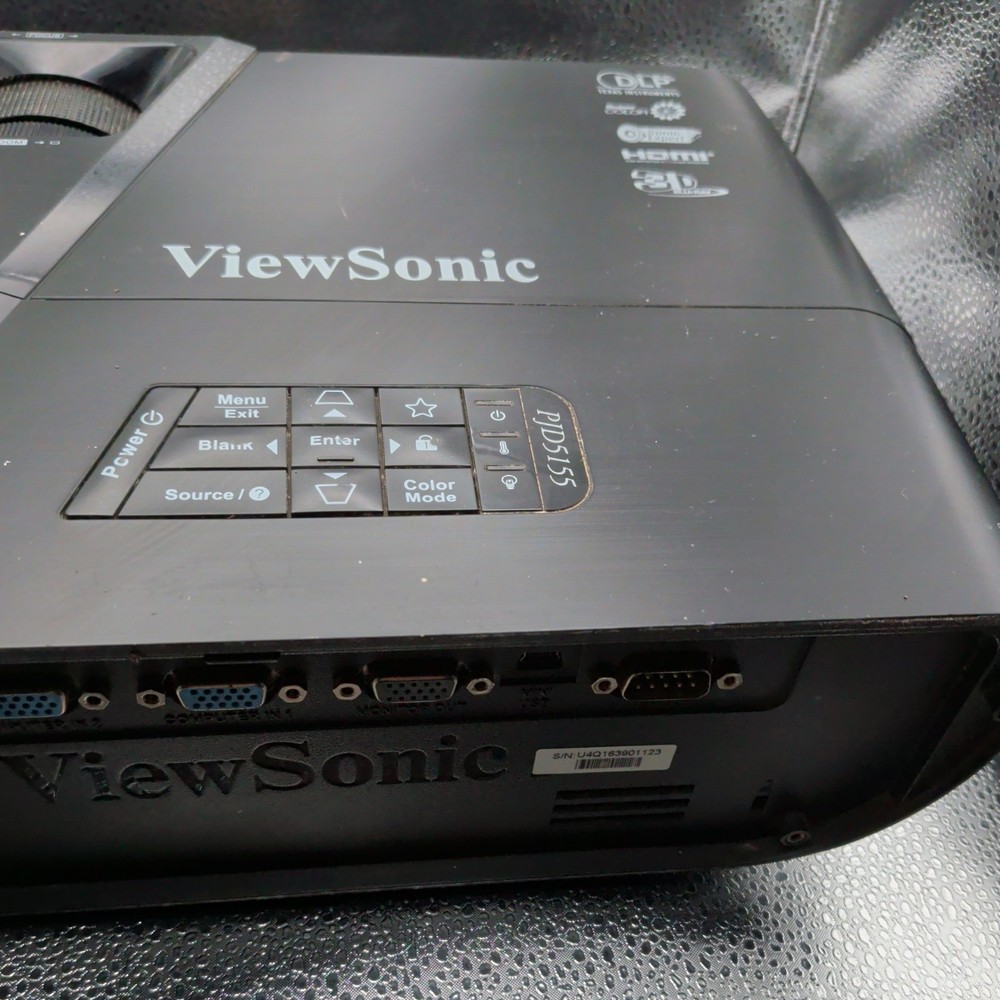 ViewSonic PJD5155 Projector Good Lamp includes Power Cord