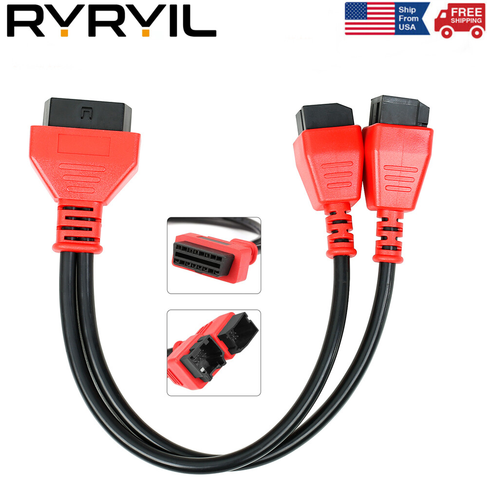 12+8Pin Programming Connector Cable Adaptor For Chrysler Autel Maxisys MSCHRY128