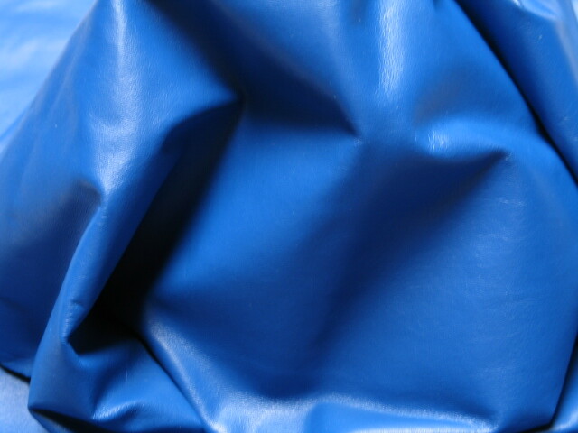 Garment leather Lambskin Hides Thin Soft Royal Blue