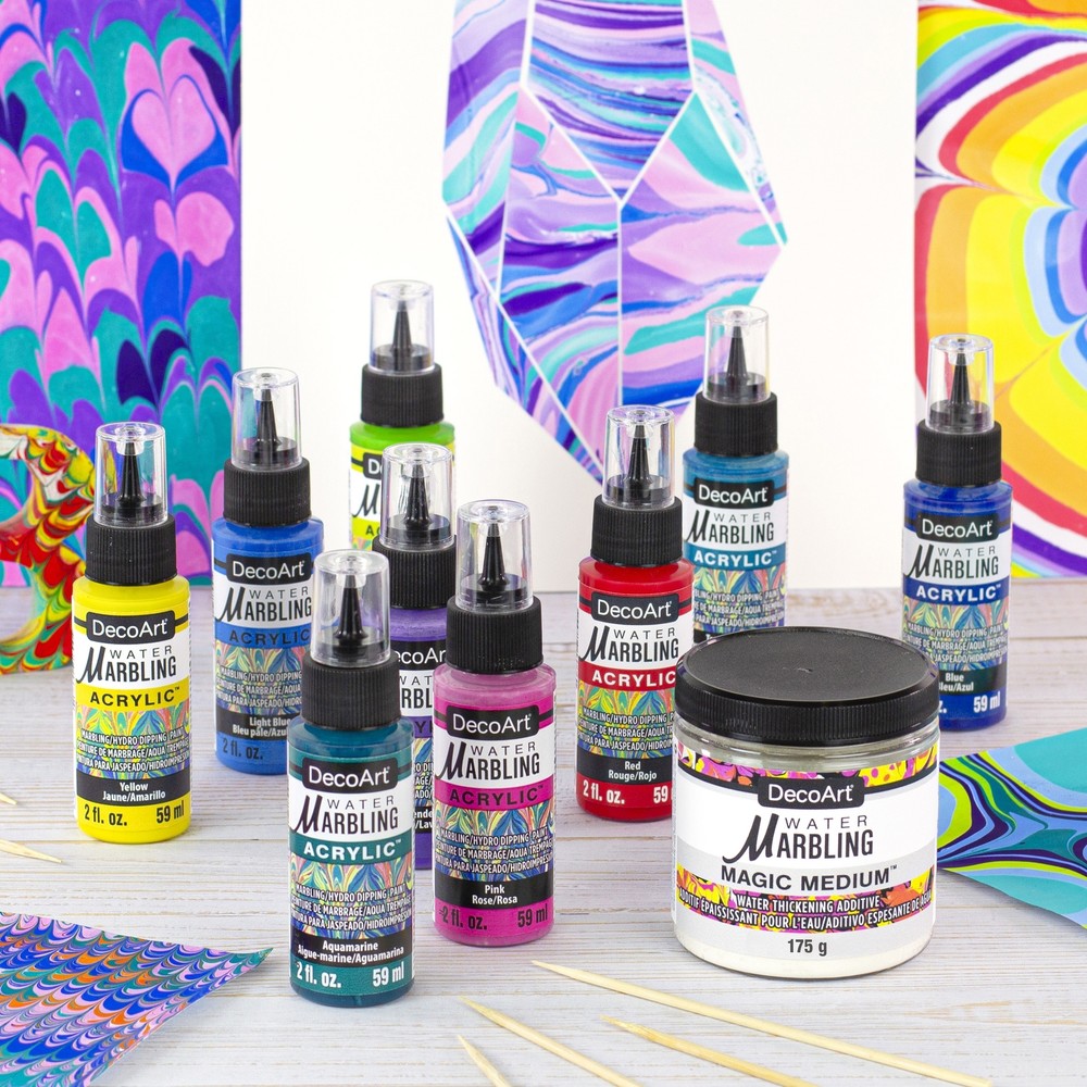 DecoArt Water Marbling Paint 2oz-Violet