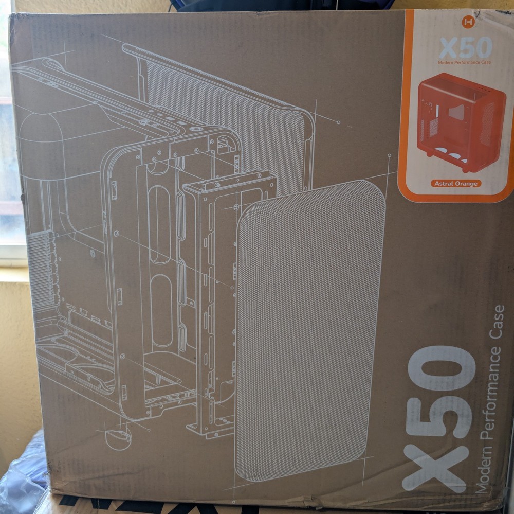HYTE X50 Astral Orange Computer Case