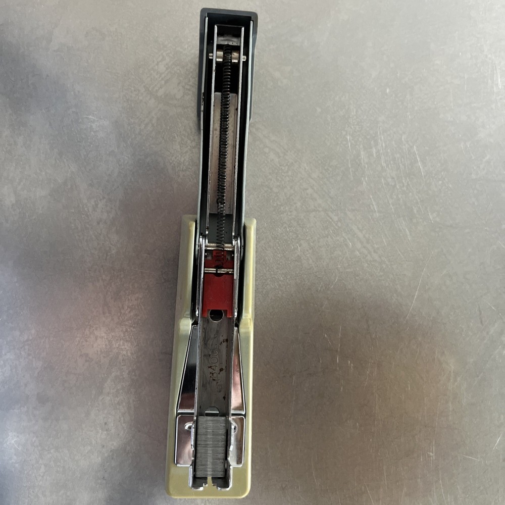 Vintage Bates Stapler With Old Business Marking