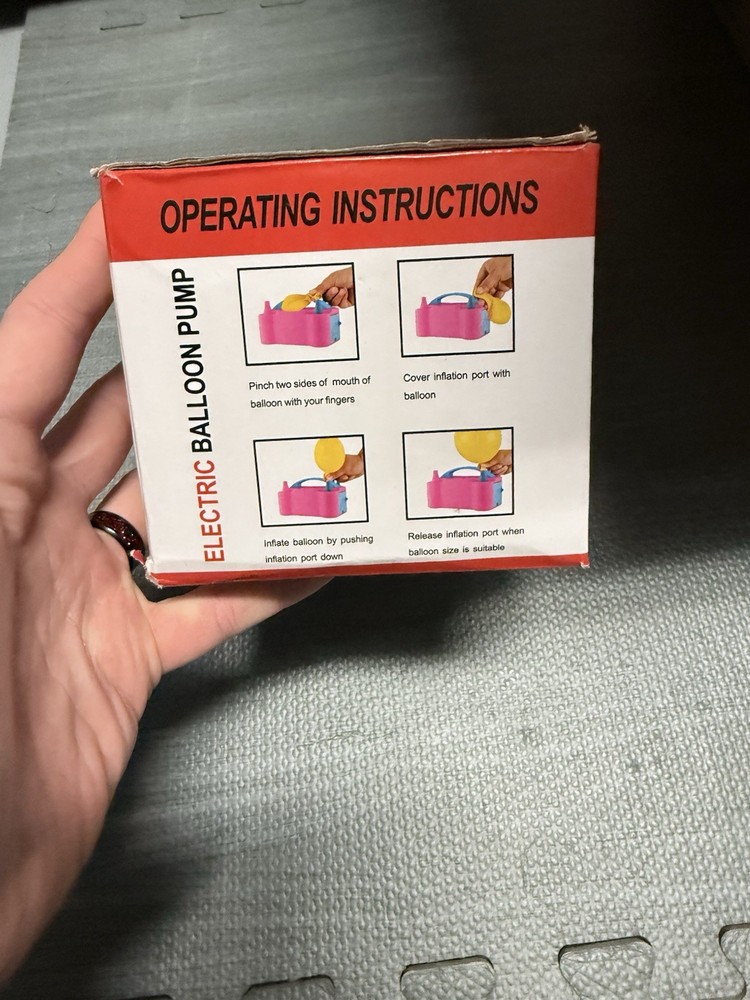 Electric Balloon Air Pump