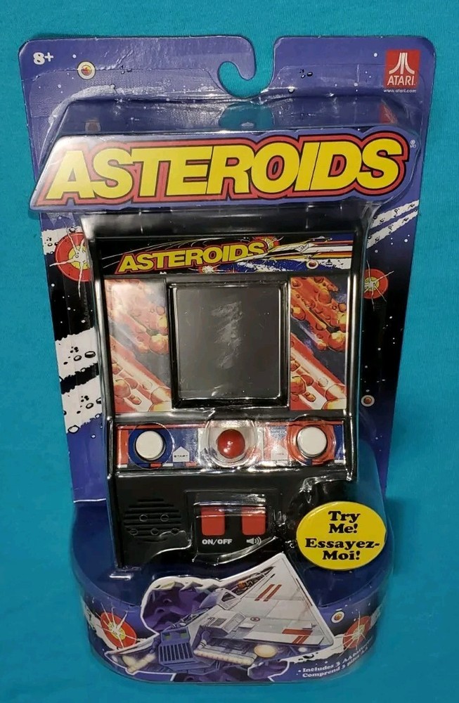Asteroids (Basic Fun, 2017) Handheld Electronic Mini Arcade NEW *FREE SHIPPING*