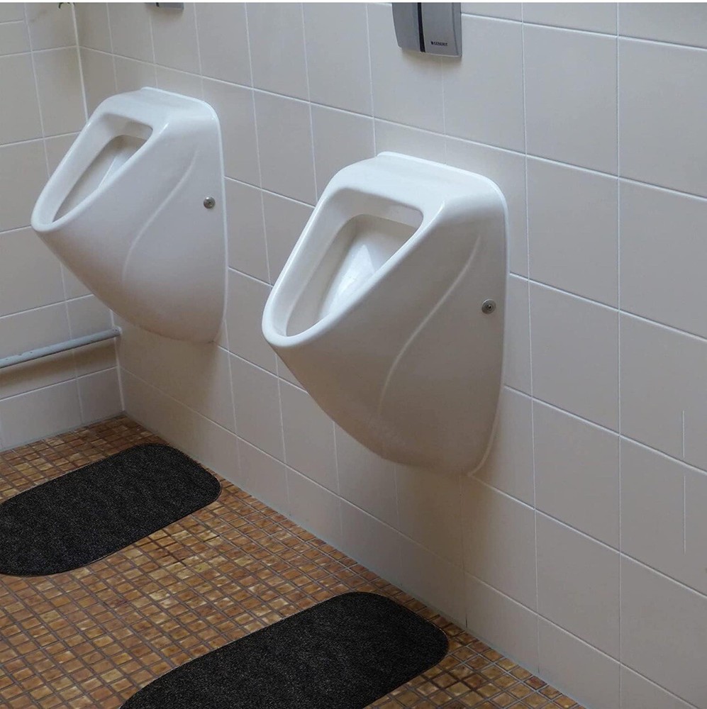 10-Pack Urinal Mats Non-Slip Deodorizing Water Absorption
