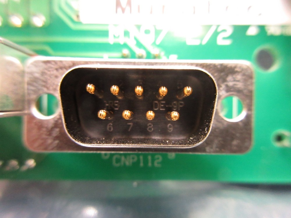 Muratec HASSYC810301 Operator Interface PCB with Key M197 2/2 Used Working