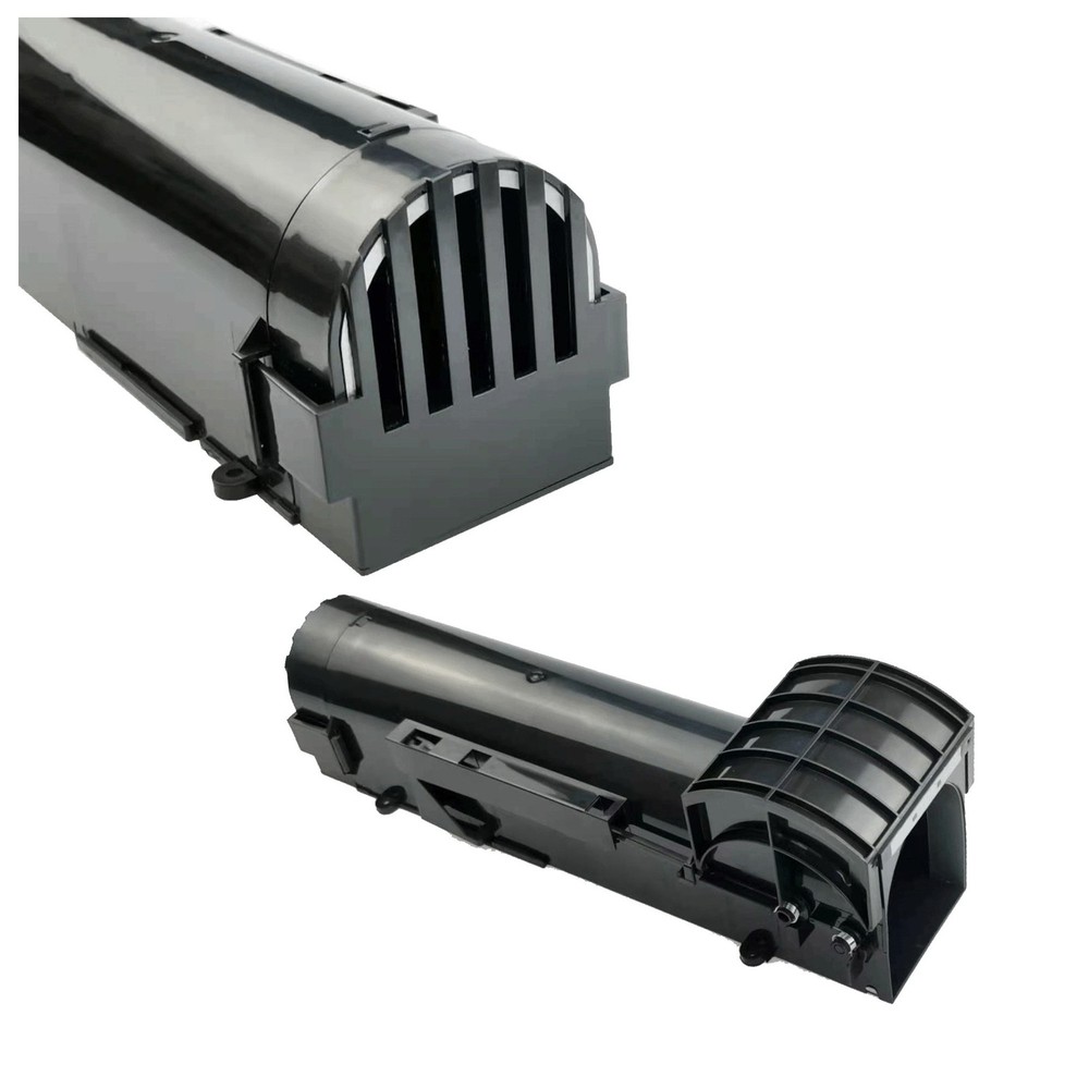 Plastic Humane Mouse Trap - Black Long Cage Reusable Pest Control