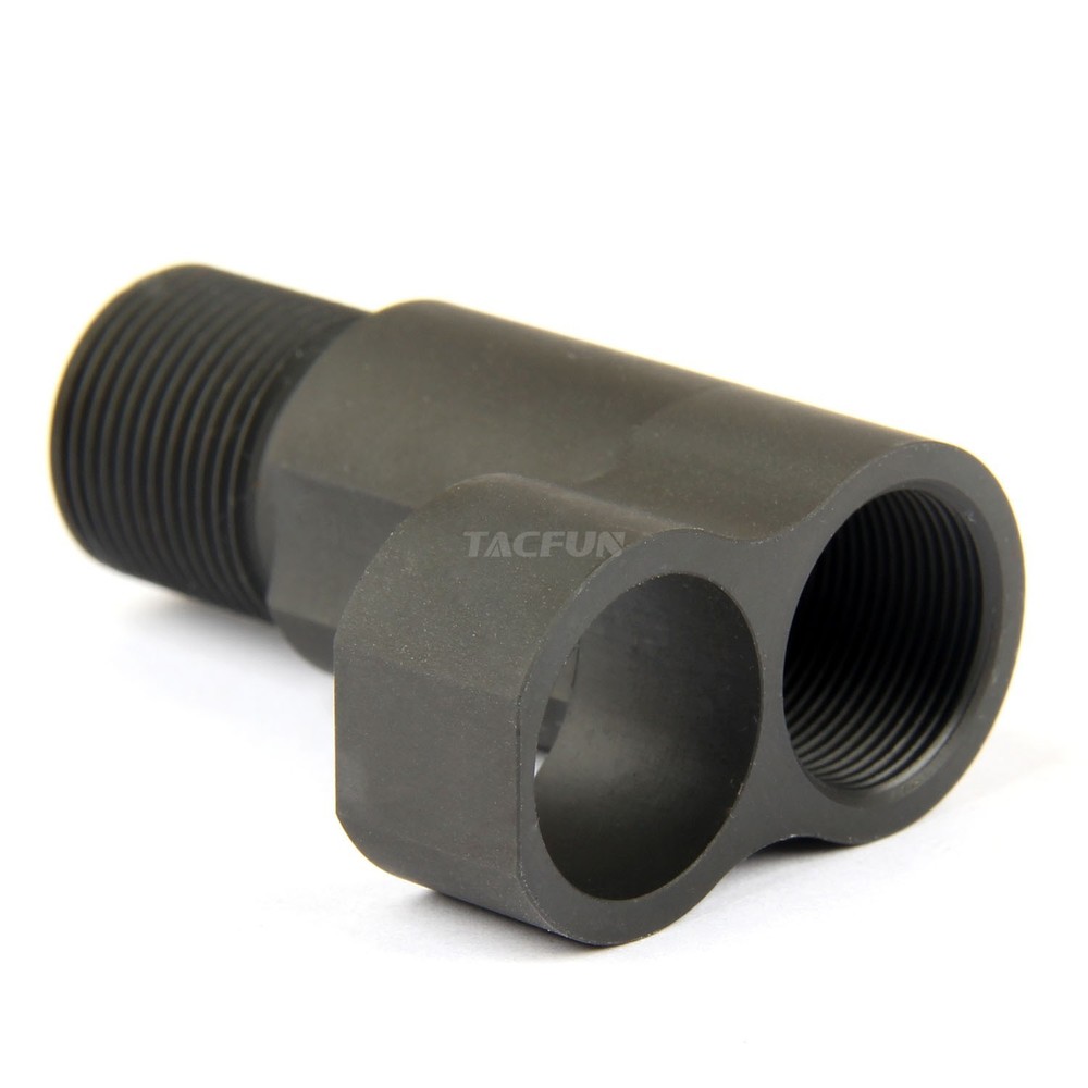 M1 Garand Muzzle Adapter + Short Linear Compensator 5/8x24 Thread All Steel