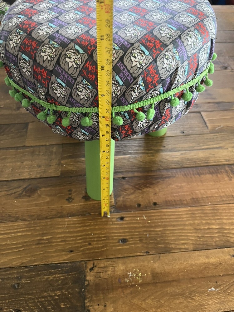 The Exorcist Regan handmade footstool
