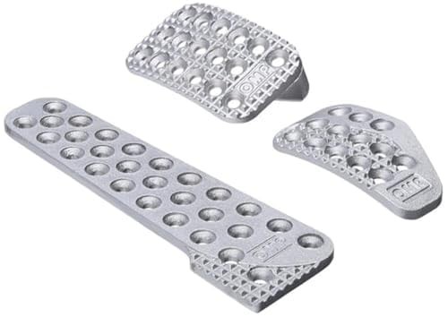 (OA/1010 Racing Pedal Set, silver