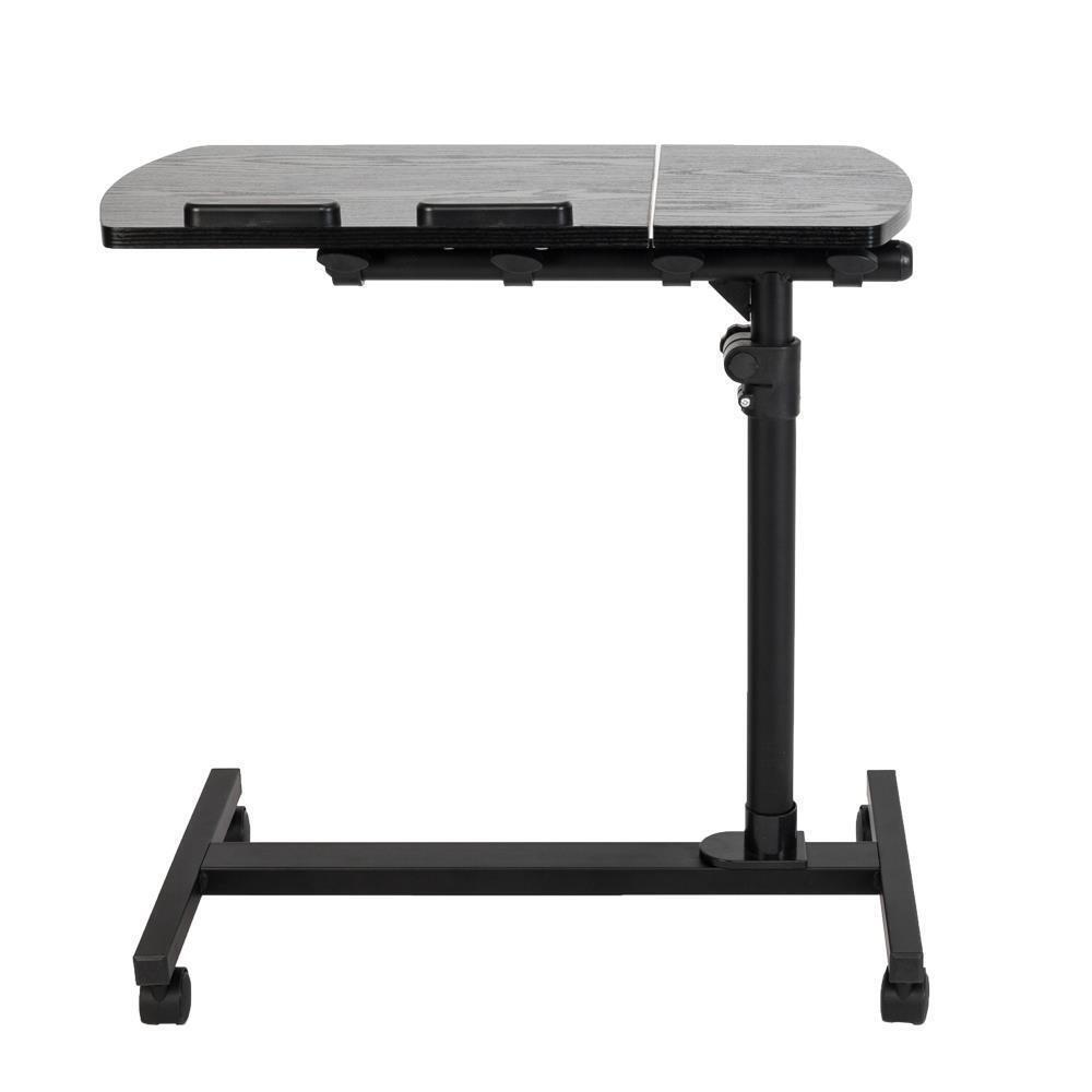 Home Office Laptop Desk Rolling Adjustable Portable Table Computer Mobile Stand