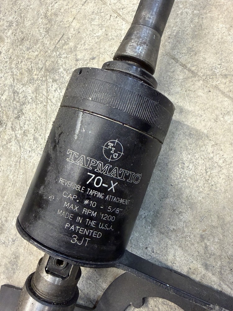 Tapmatic 70-X Reversible Tapping Attachment Taper Shank