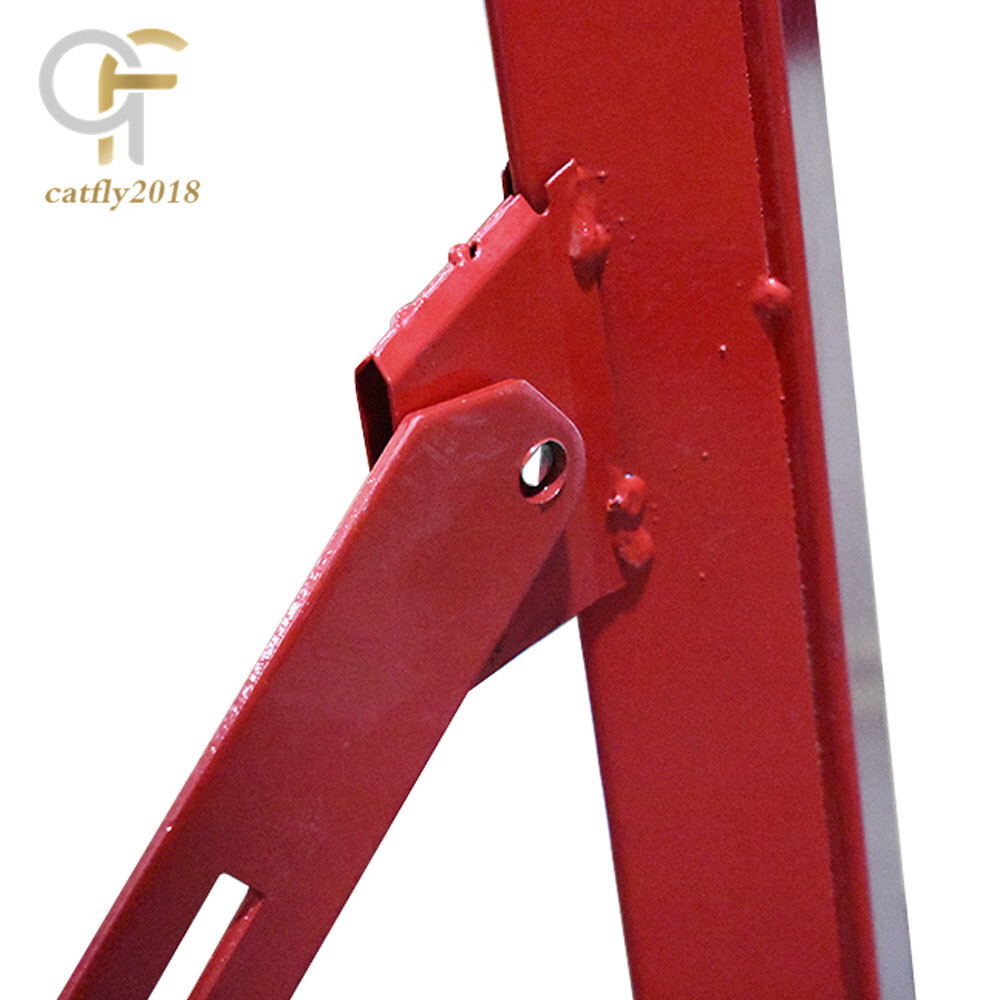 16FT Drywall Lift Plasterboard Panel Rolling Lifter Lockable 150lbs