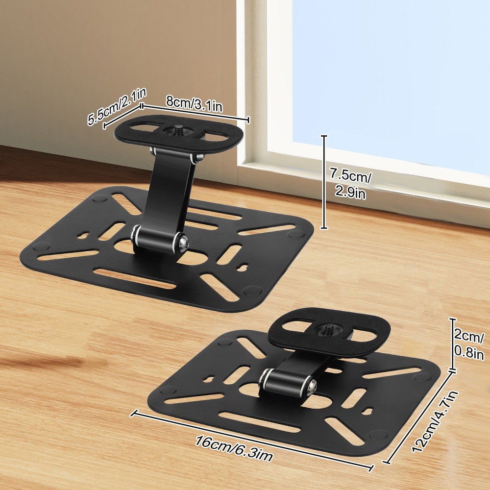 Projector Wall Ceiling Mount Foldable Table Stand 180°Adjustable for Home Office