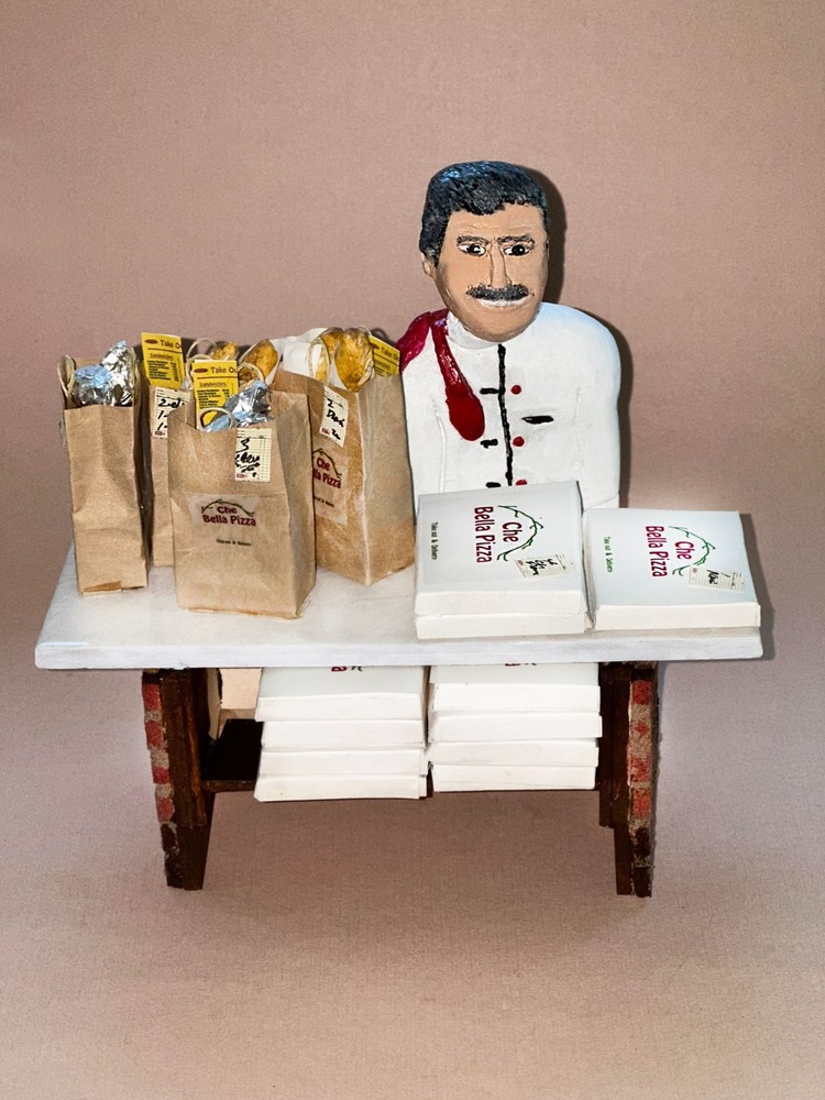 Pizza Man Diorama