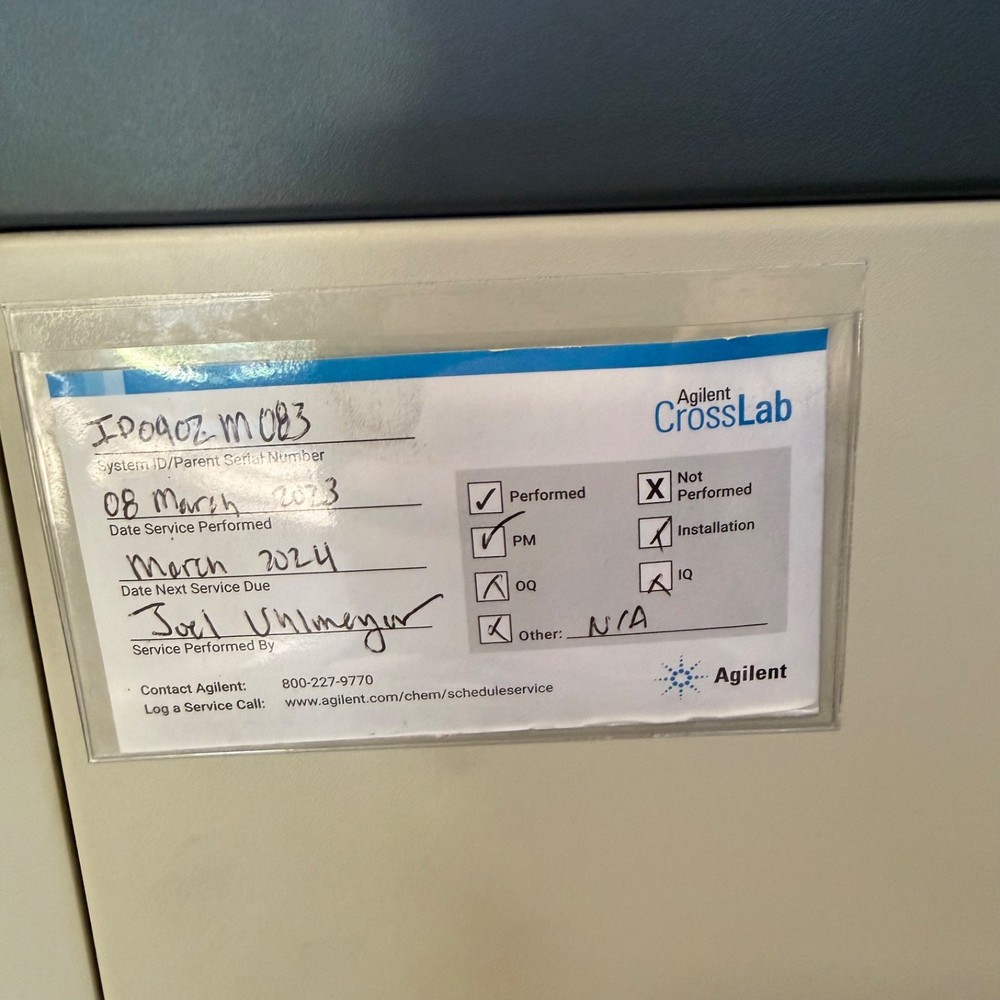 Varian 4000 GC/MS/MS Mass Spectrometer