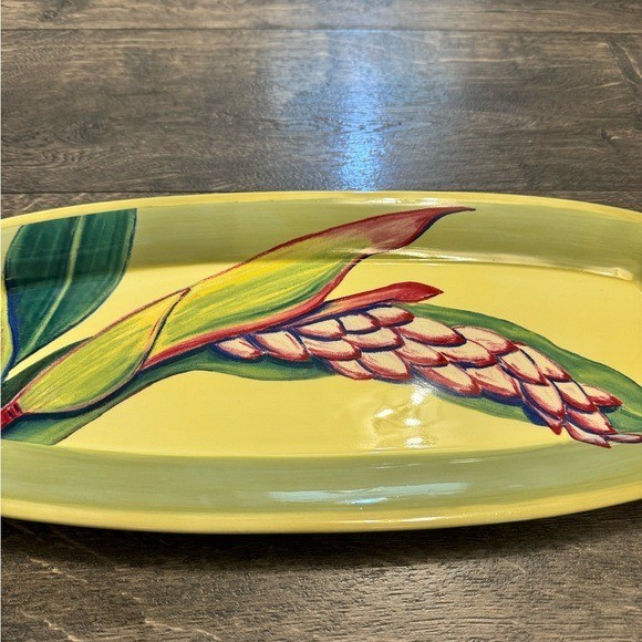 Siddiha Hutchinson Ginger Collection Long Rectangular Tray