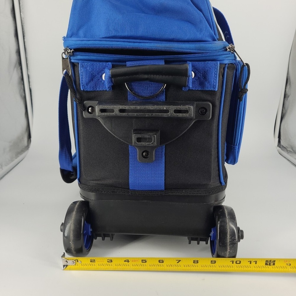 BSI Dash 2 Ball Roller Bowling Bag Blue and Black