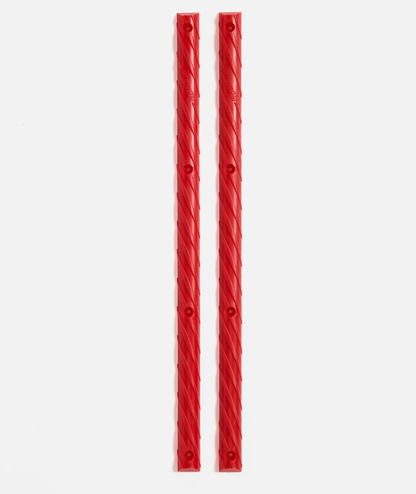 Slappy Red Lines Board Rails Red 2 Pack