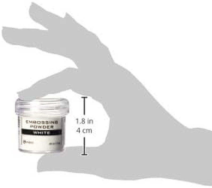 Embossing Powder, 0.60 Oz Jar, White