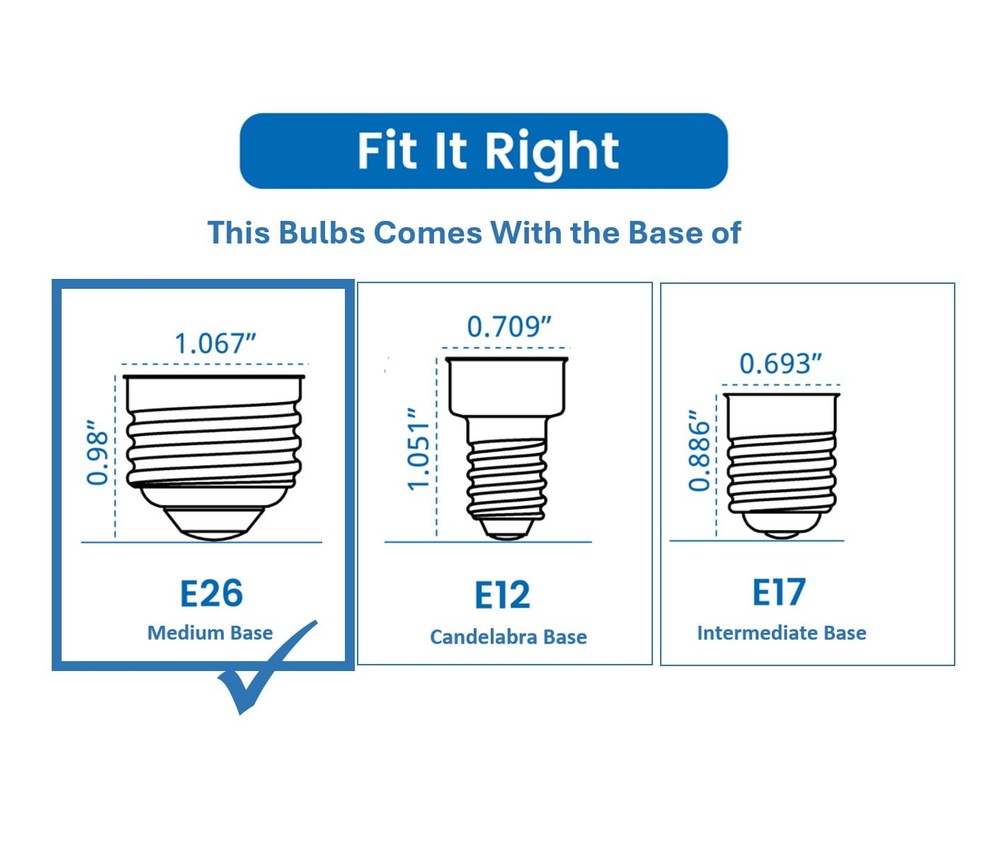 (2 pack) High Output A23 LED Light Bulb, 30-Watt (300W Equivalent), Soft White