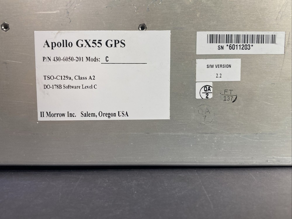 Apollo GX55 GPS