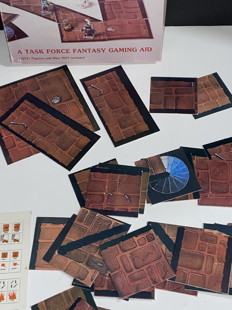 Dungeon Tiles: A Task Force Fantasy Gaming Aid