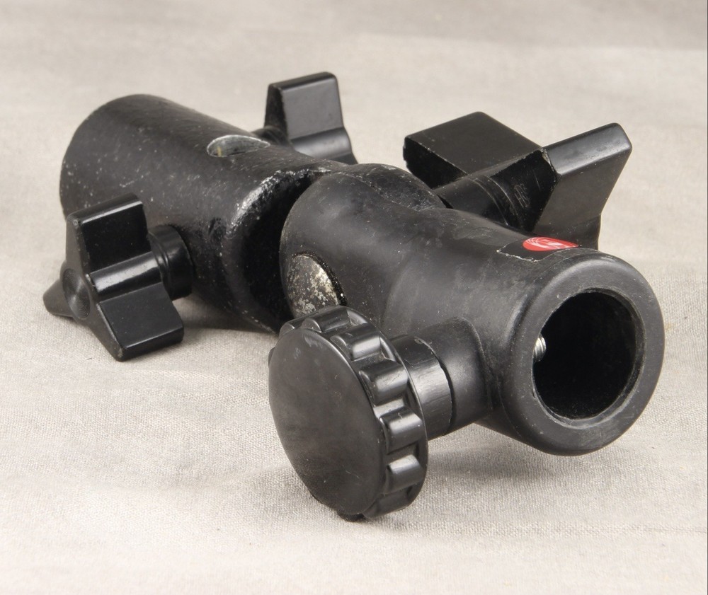 Two Studio Flash Clamps